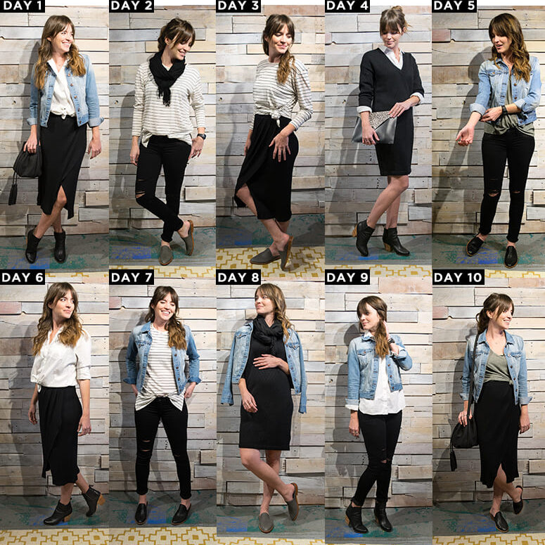 We take the Winter 10x10 Capsule Wardrobe Challenge!