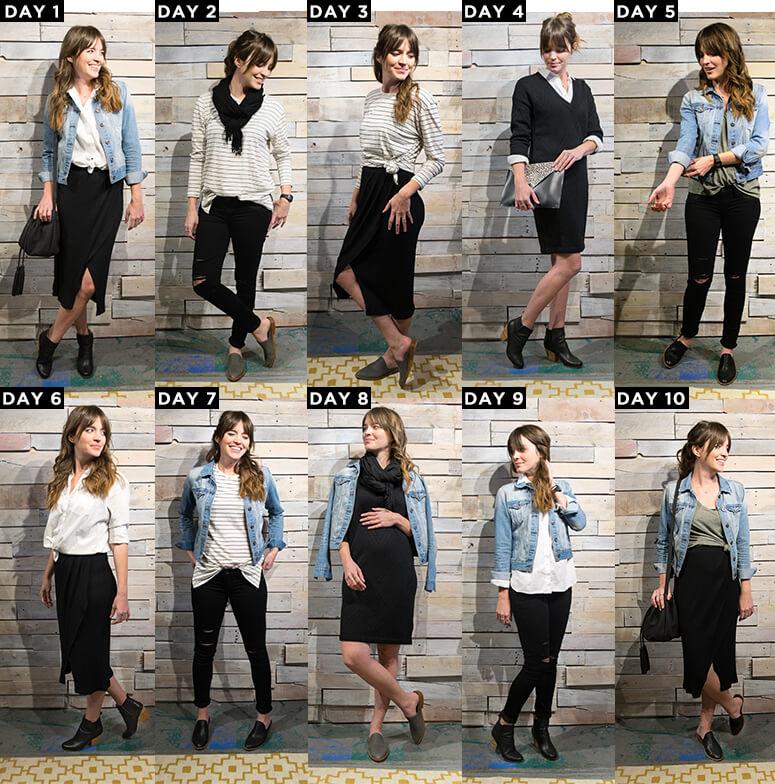 We take the Winter 10x10 Capsule Wardrobe Challenge!