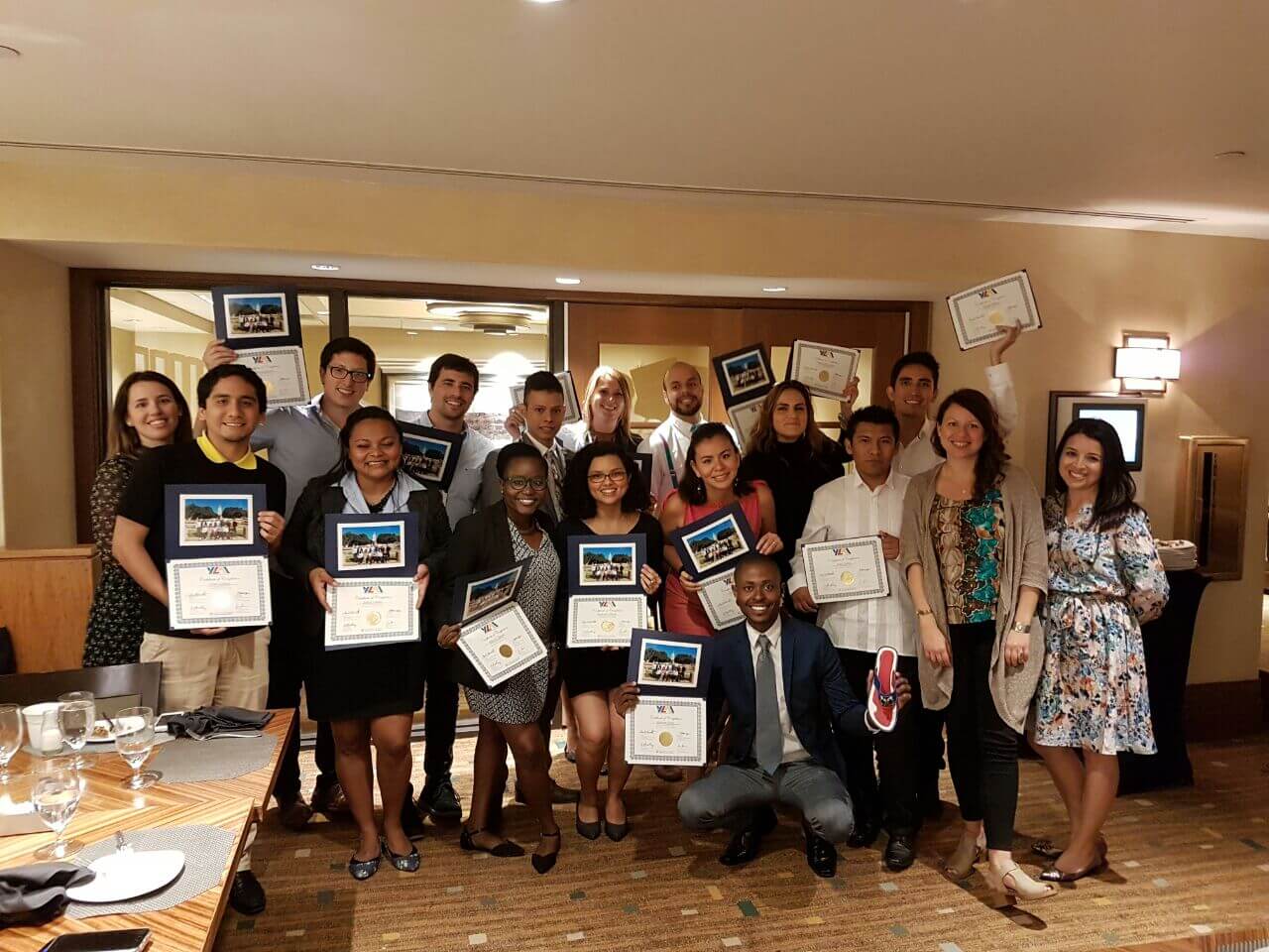 makendy smith from austin tx poses for young leaders of america initiative (ylai)