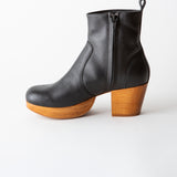 Charli Clog Boot Black Nappa