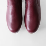 Charli Clog Boot Merlot Nappa