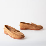 Daphne Loafer Caramel Suede