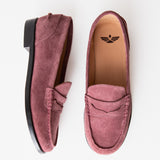 Daphne Loafer Merlot Suede