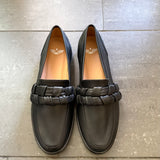 Braided Loafer Black