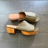 Low Clog Sandal Olive