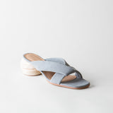 Kira Heeled Sandal Grey Suede