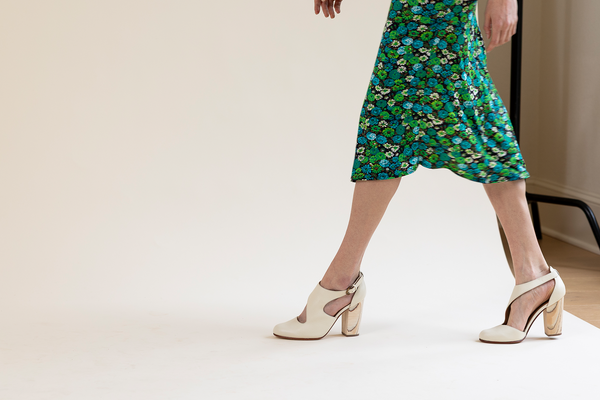 Luna Naya Pebbled Ivory