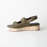Leja Flatform Sandal Cactus Grained Nappa