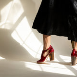 Cherry Crinkle Patent