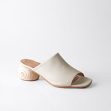 Milla Mule Sandal Bone Nappa