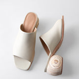 Milla Mule Sandal Bone Nappa