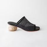 Milla Mule Sandal Coal Jute