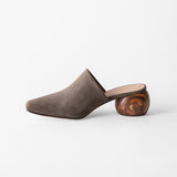Mina Mule Ash Suede