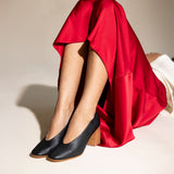 Salvador Block Heel Coal Nappa