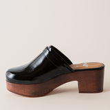 Black Crinkle Patent