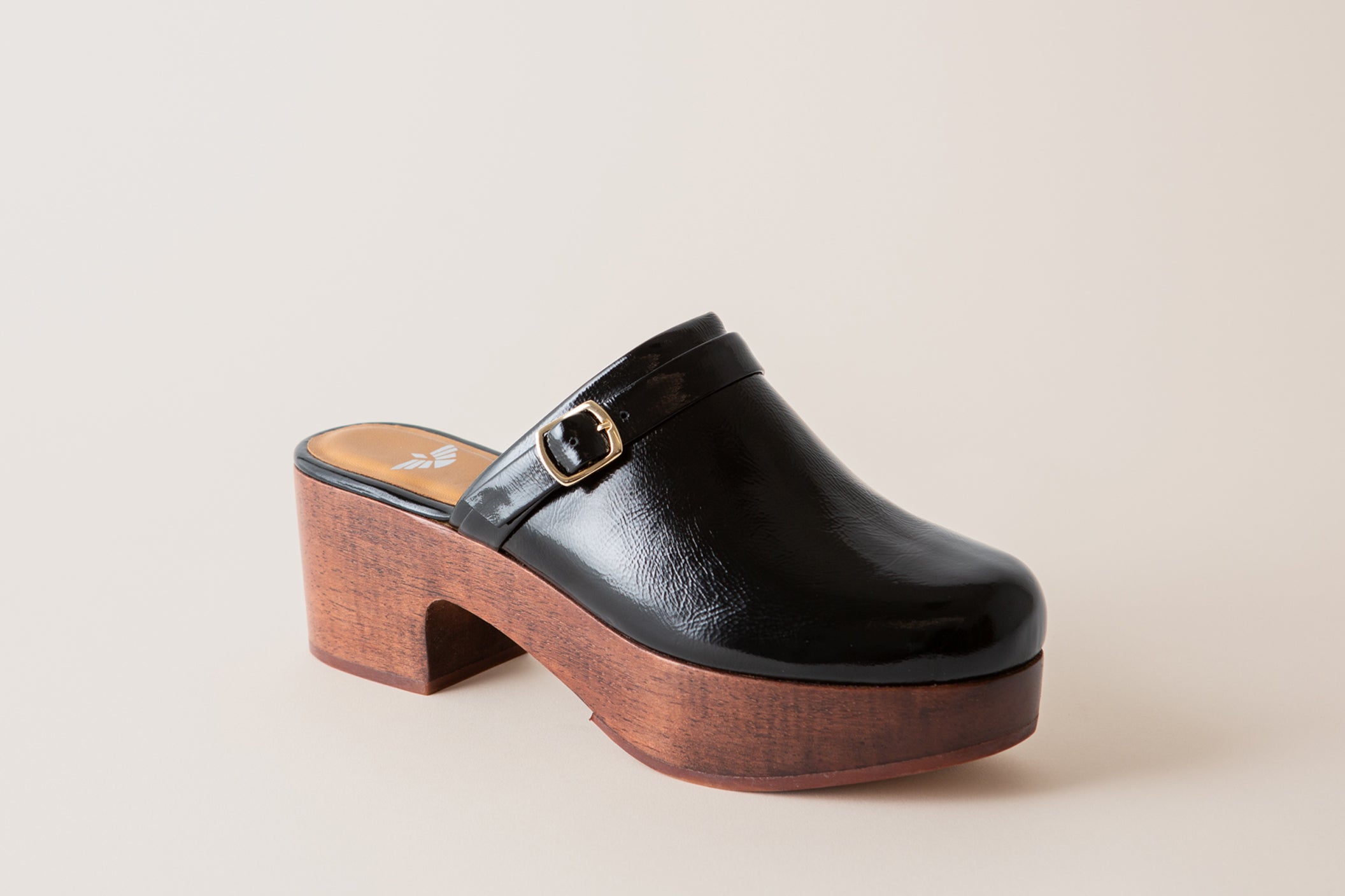 Black Crinkle Patent