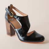 Black Crinkle Patent