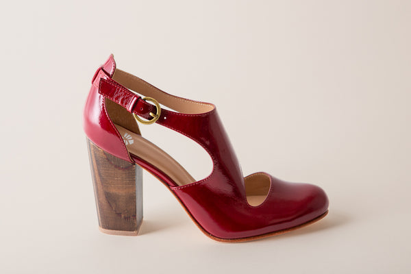 Cherry Crinkle Patent