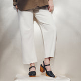 Willow Platform Clog Black