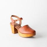 Willow Platform Clog Whiskey